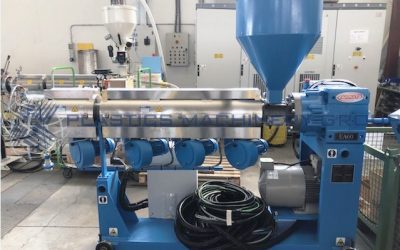 60mm NEW Amut Single Screw Extruder, 28:1 L/D