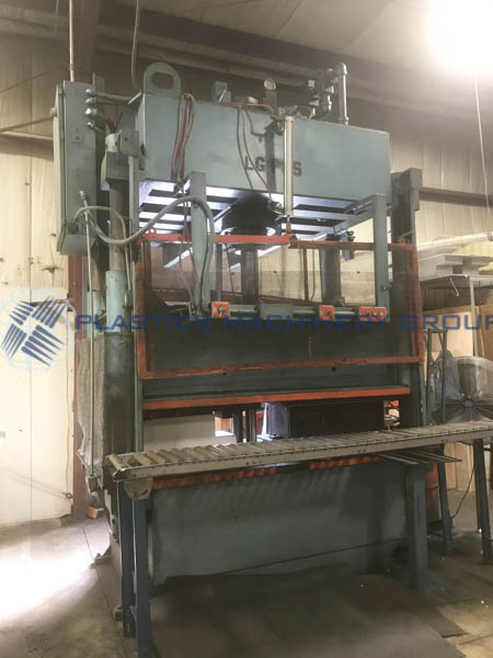 QOUHBA1D690A-Die-cutting-pr Die Cutting Press Dake 53" x 102" 100 ton