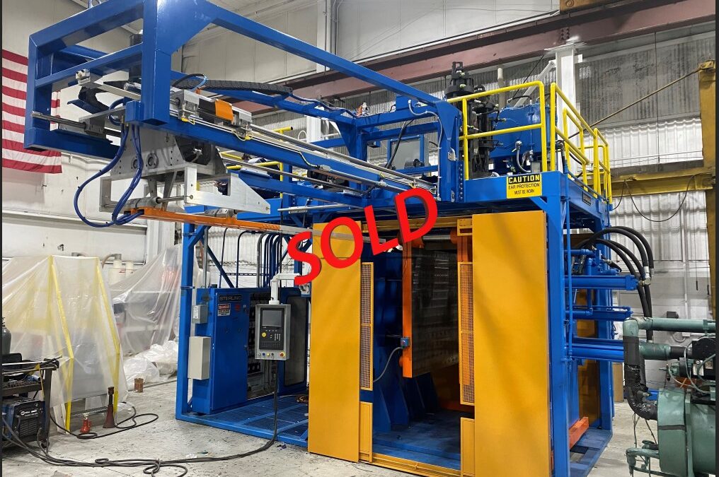 Sterling Dual 15 LB Blow Molder-Rebuilt
