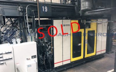 Cincinnati T3000 Dual 35 LB Blow Molder