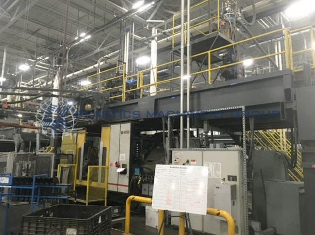 Cincinnati T2000 Dual 25 LB Blow Molder