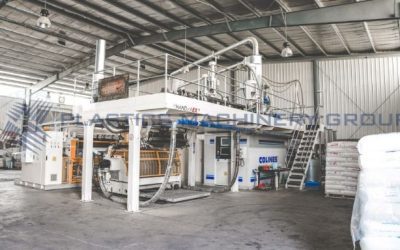 2013 Complete 1000mm Wide Colines Stretch Film Line