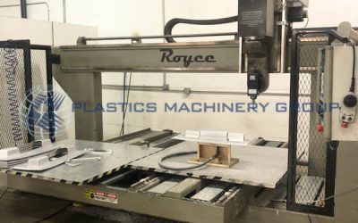 Used CNC Router Royce 5 Axis Twin 5’x5′ tables