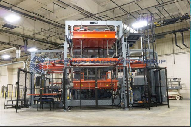 New, MAAC 6′ x 10′ Twinsheet 4 Station Rotary