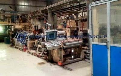 Complete Amut AMP 850 Sheet Line and Thermoformer