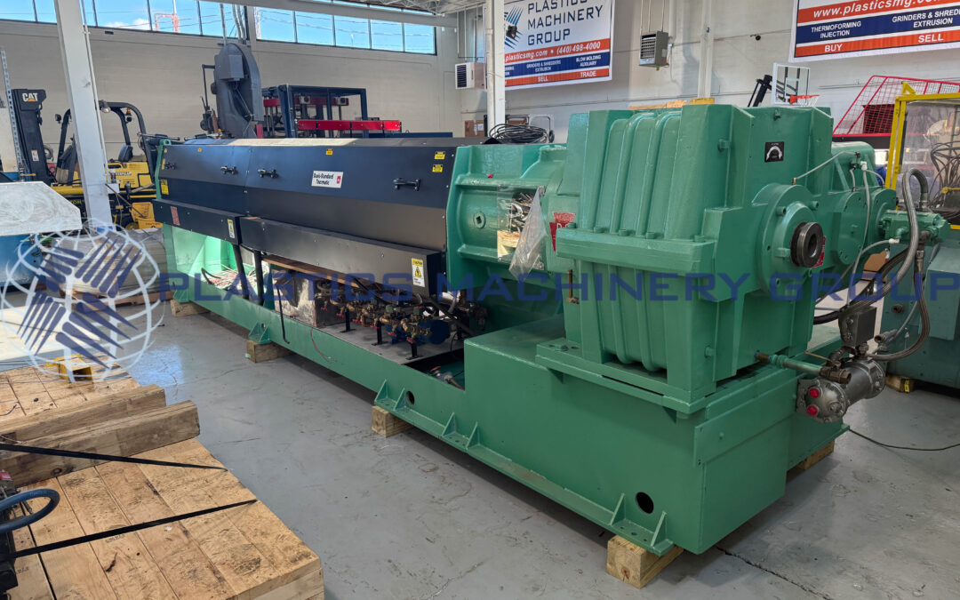 Rebuilt 6″ Davis Standard Extruder