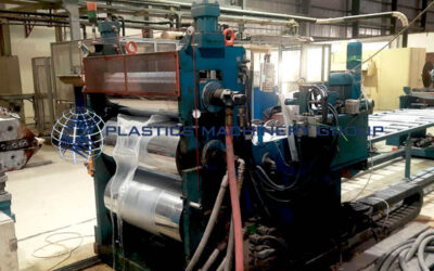 Amut Complete Sheet Line, 4″ Extruder