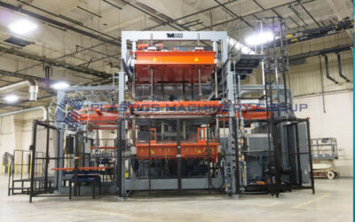 New MAAC 7’x11′ 4 Station Twinsheet Thermoformer