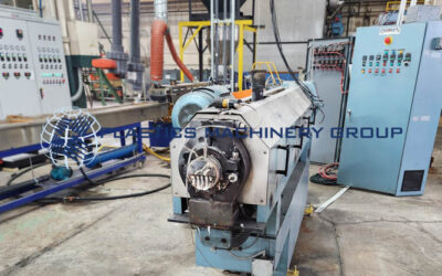 2.5″ Crown Extruder, 36:1 L/D,75 HP AC