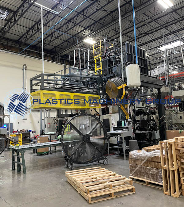 Uniloy Dual 25 LB UA1800 Blow Molder