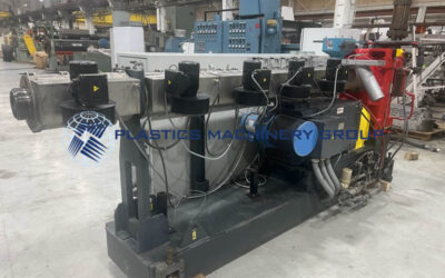 75mm Cincinnati Grooved Feed Extruder