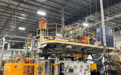 Canmold Single 60LB Blow Molder