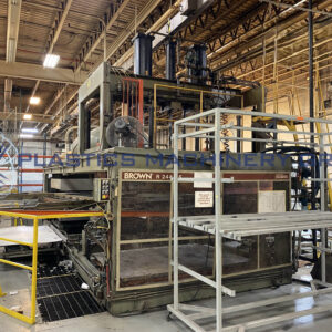 Image of 1994 Brown 5 x 8 4 Station Twinsheet Rotary Thermoformer
