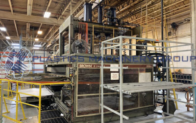 1994 Brown 5’x8′ 4 Station Twinsheet Rotary Thermoformer
