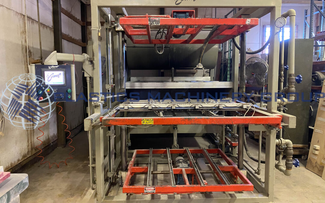2008 MAAC 5’x5’ Single Station Thermoformer